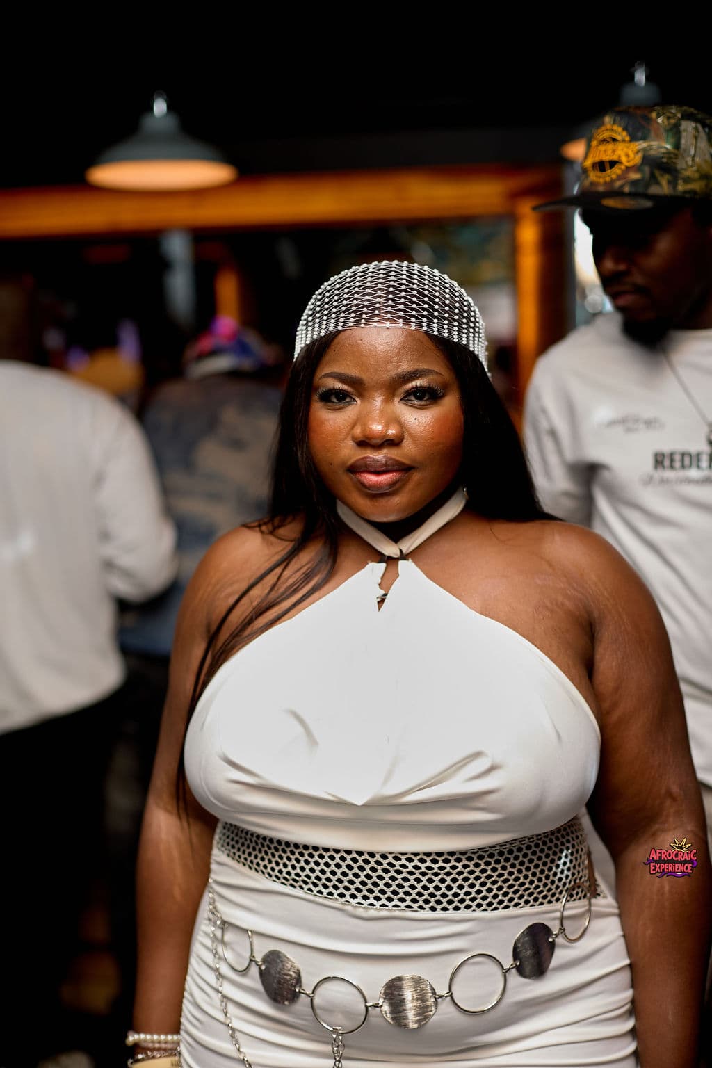 Guest enjoying the night in her own style